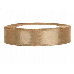Stuha zlatá saténová 1,2 cm